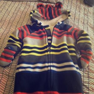 Striped-thick bodysuit! Perfect for Fall/Winter